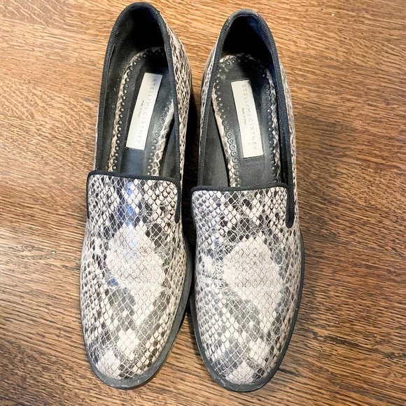 Stella McCartney faux python loafers - Picture 1 of 2